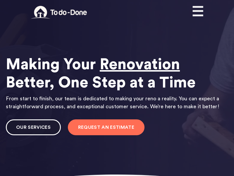 To Do Done website screenshot