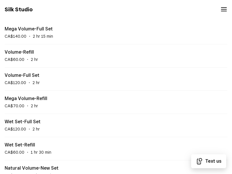 Silk Studio website screenshot