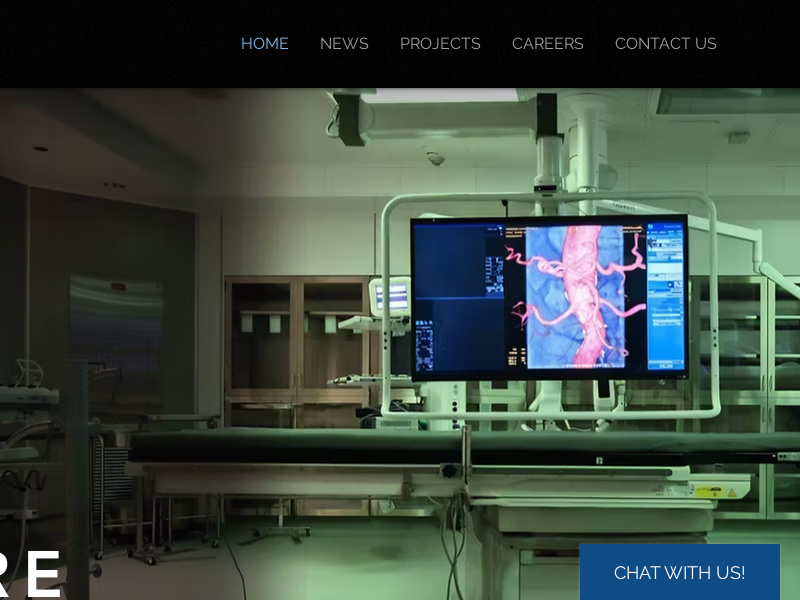 Bradford Construction Ltd website screenshot