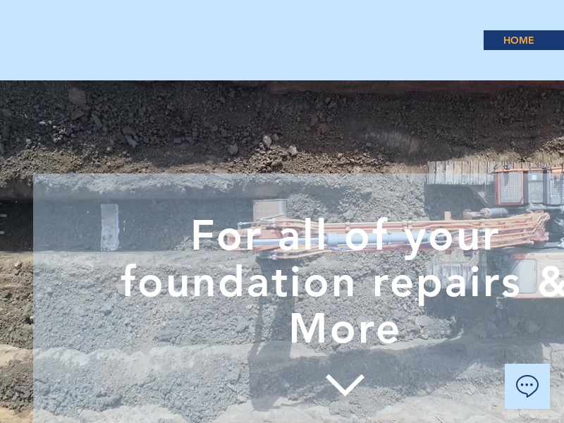 Capital Foundation & Sons website screenshot