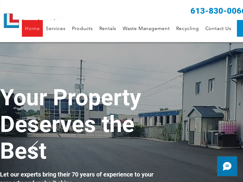 Laurent Leblanc Limited website screenshot