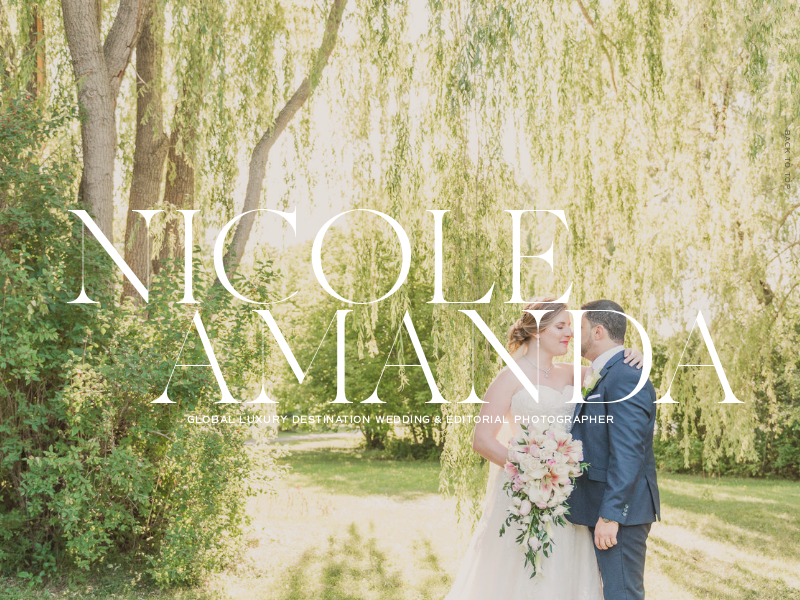 Nicole Amanda Photography website screenshot