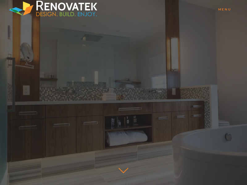 Renovatek website screenshot