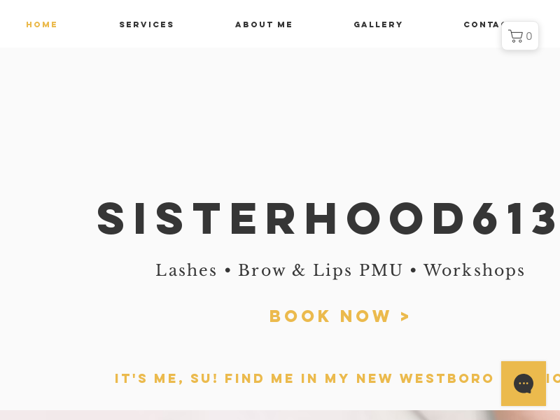 SISTERHOOD613 website screenshot