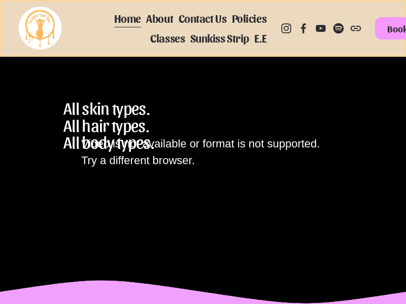 Tropix Gal Inc. - Best Brazilian Sugar Wax Studio in Ottawa website screenshot