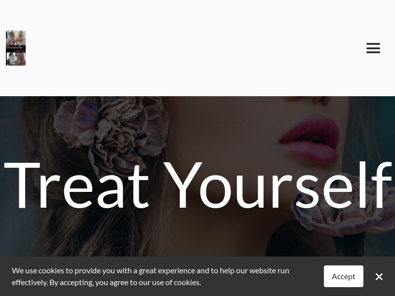 Beautello Hair Salon website screenshot